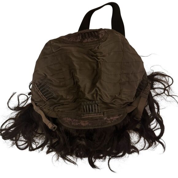 Luvme Hair Short Cut Loose Curl Bob Closure Wig With Wispy Bangs 8 inches - Picture 6 of 10